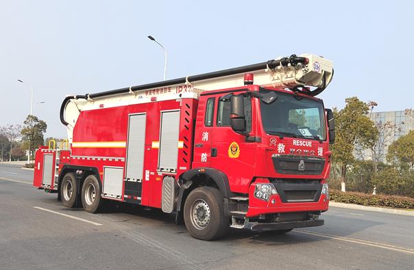 重汽32米高噴消防車