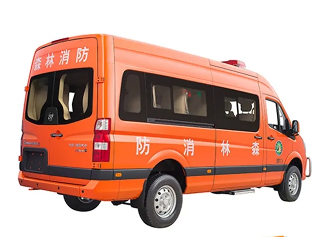 福田四驅10座森林消防運兵車