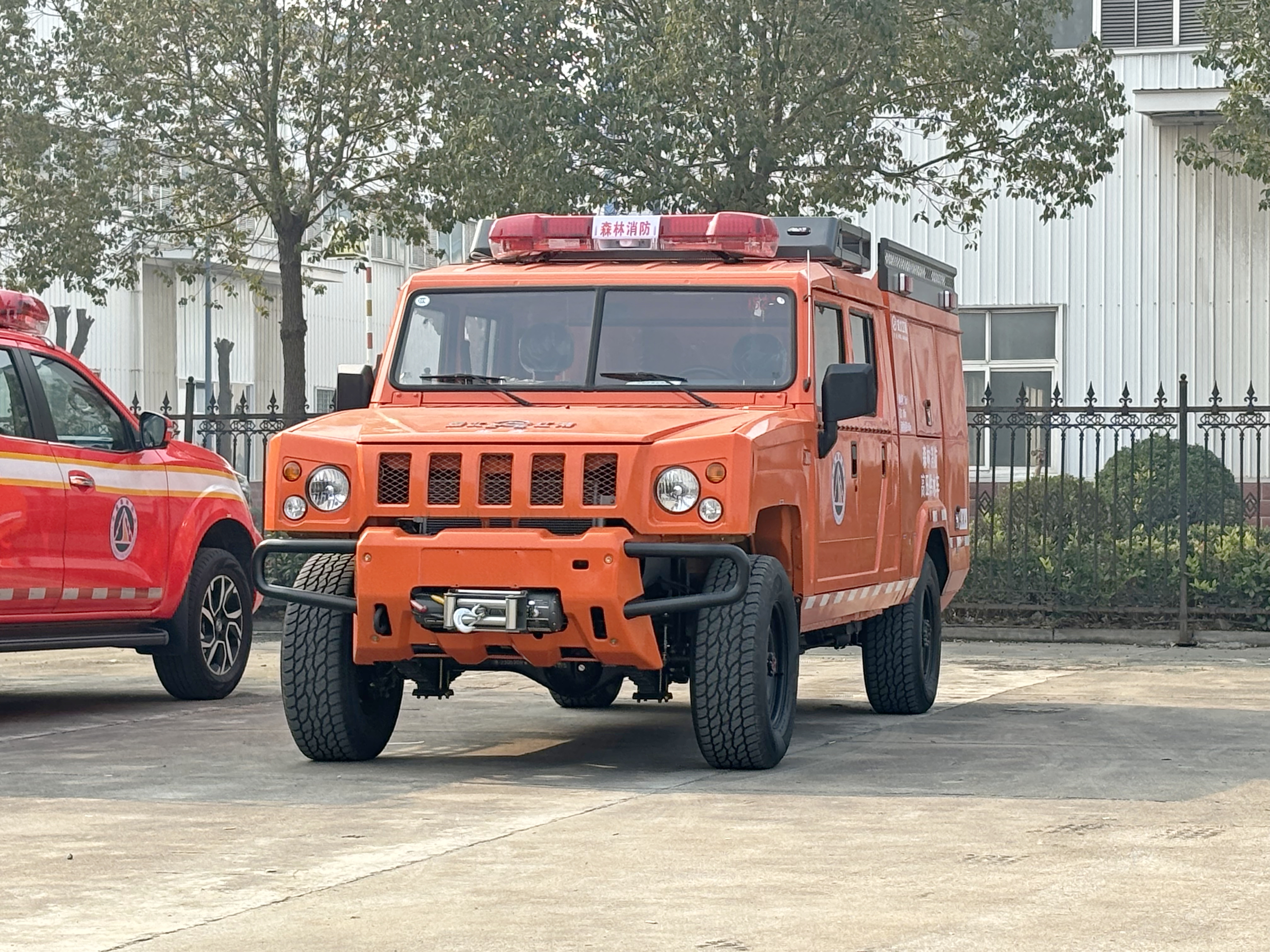森林草原遠程供水管線車